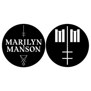 DVD / CD / LP RAZAMATAZ Marilyn Manson Logo/Cross