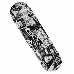 skateboard DIAMOND AC-DC World Tour Deck Black