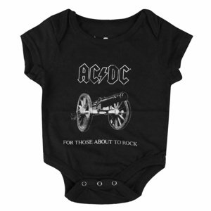 Dětské body ROCK OFF AC-DC About To Rock černá