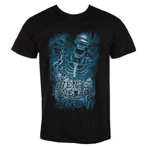Tričko metal ROCK OFF Avenged Sevenfold Chained skeleton černá L