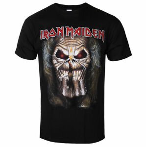 Tričko metal ROCK OFF Iron Maiden Eddie Candle černá M