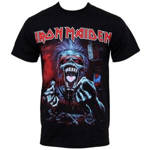 Tričko metal ROCK OFF Iron Maiden černá M