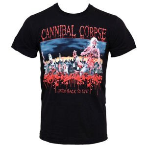 Tričko metal PLASTIC HEAD Cannibal Corpse Eaten Back To Life černá L