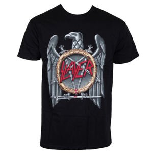 Tričko metal ROCK OFF Slayer Eagle černá béžová vícebarevná XXL
