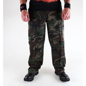 kalhoty plátěné BRANDIT US Ranger Hose Woodland XL