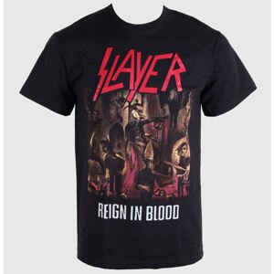 Tričko metal ROCK OFF Slayer černá L