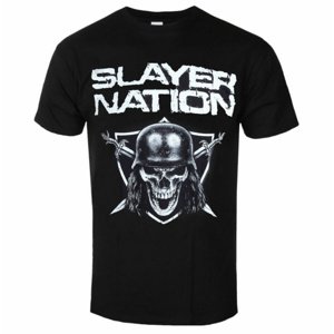 Tričko metal ROCK OFF Slayer Nation černá S