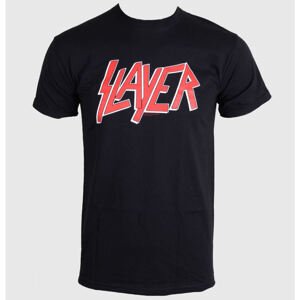 Tričko metal ROCK OFF Slayer Classic Logo černá M