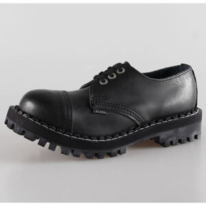 boty kožené STEEL černá 36