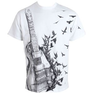 tričko ALISTAR Gibson&Crows bílá L