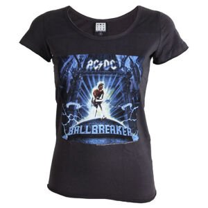 Tričko metal AMPLIFIED AC-DC Ballbreaker černá šedá XL