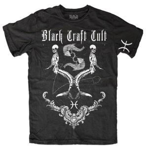 tričko BLACK CRAFT Pisces černá M