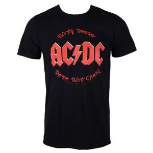 Tričko metal LOW FREQUENCY AC-DC Dirty Deeds černá M