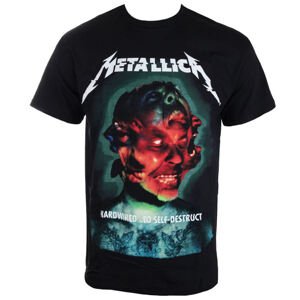 Tričko metal NNM Metallica Hardwired Album Cover černá vícebarevná XXL