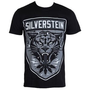 Tričko metal PLASTIC HEAD Silverstein Tiger černá S