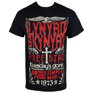 Tričko metal PLASTIC HEAD Lynyrd Skynyrd Freebird černá L
