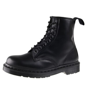 boty kožené Dr. Martens DM 1460 MONO BLACK SMOOTH černá 43