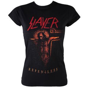 Tričko metal ROCK OFF Slayer Repentless Crucifix černá XL