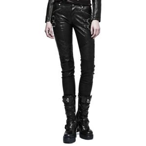 kalhoty gothic PUNK RAVE K-297 Mantrap leather XL