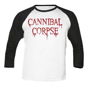 Tričko metal NUCLEAR BLAST Cannibal Corpse Dripping logo BASEBALL černá M