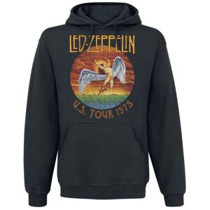 mikina s kapucí NNM Led Zeppelin USA Tour 1975 černá XXL