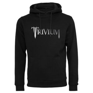 mikina s kapucí NNM Trivium Logo černá XXL