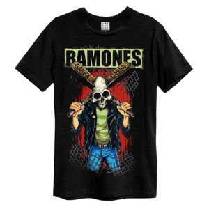 Tričko metal AMPLIFIED Ramones Gabba Gabba černá S