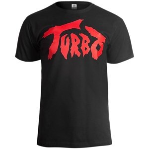 Tričko metal CARTON Turbo LOGO černá XXL