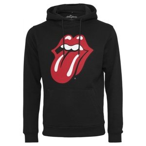 mikina s kapucí NNM Rolling Stones Tongue černá XXL