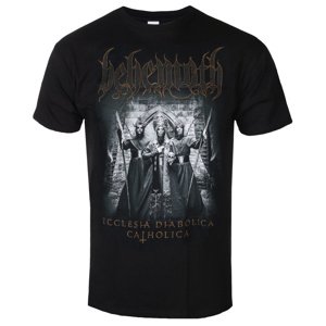 Tričko metal KINGS ROAD Behemoth Catholica černá L