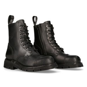 boty kožené NEW ROCK CRUST černá 37