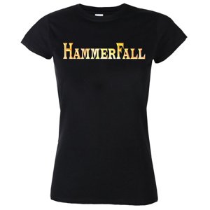 Tričko metal ART WORX Hammerfall Hammer Wings černá L