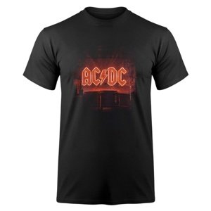 Tričko metal F.B.I. AC-DC Power Up černá 4XL