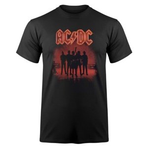 Tričko metal F.B.I. AC-DC Power Up černá 4XL