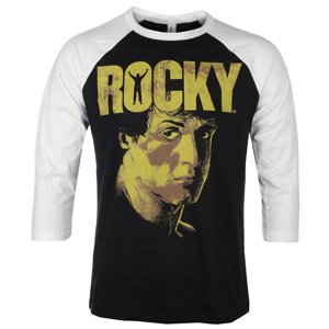 tričko HYBRIS Rocky Sylvester Stallone černá XL