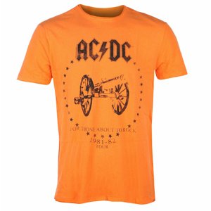 Tričko metal AMPLIFIED AC-DC FOR THOSE ABOUT TO ROCK černá S