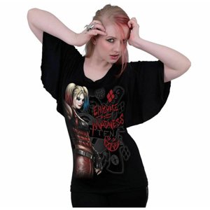 tričko SPIRAL Harley Quinn Harley Quinn černá XL