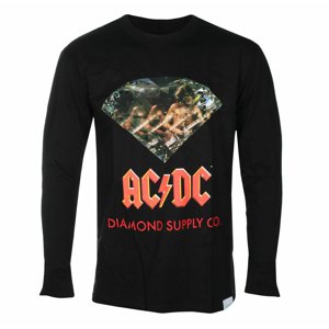 tričko pánské s dlouhým rukávem DIAMOND X AC/DC - BLK_C20DMPC502 XXL