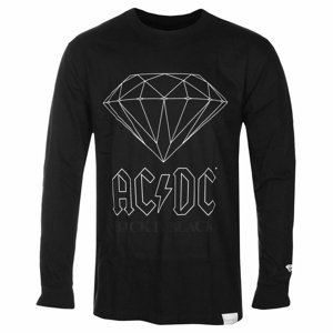 Tričko metal DIAMOND AC-DC Back In Black černá M