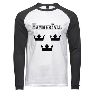 Tričko metal ART WORX Hammerfall Crowns černá S