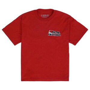 tričko street METAL MULISHA SHOP RED černá M