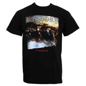 Tričko metal PLASTIC HEAD Bathory Blood Fire Death černá XL